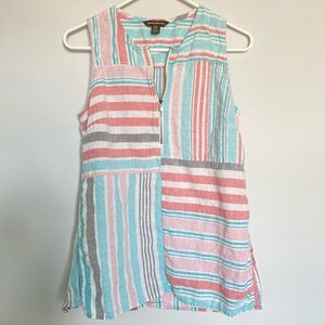 Tommy Bahama Multicolor Striped Tank Top